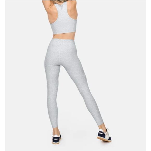 Outdoor Voices Warmup Leggings 7/8 Length Heather Blue Athleisure Athletic Small - Picture 8 of 8